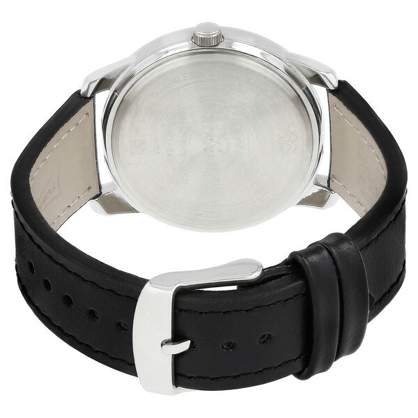Sonata Quartz Analog with Date White Dial Leather Strap Watch for Men - image number 4