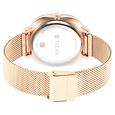Glitz Rose Gold Dial Stainless Steel Strap Watch for Women - image number 4