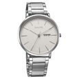 Sonata Ascent Quartz Analog Blue Dial Stainless Steel Strap Watch For Men