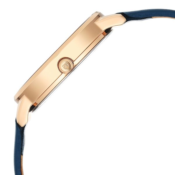 Titan Neo Quartz Analog Blue Dial Leather Strap Watch For Women - image number 3