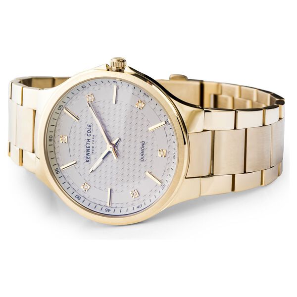 Kenneth Cole Quartz Analog Grey Dial Stainless Steel Strap Watch for Men - image number 2