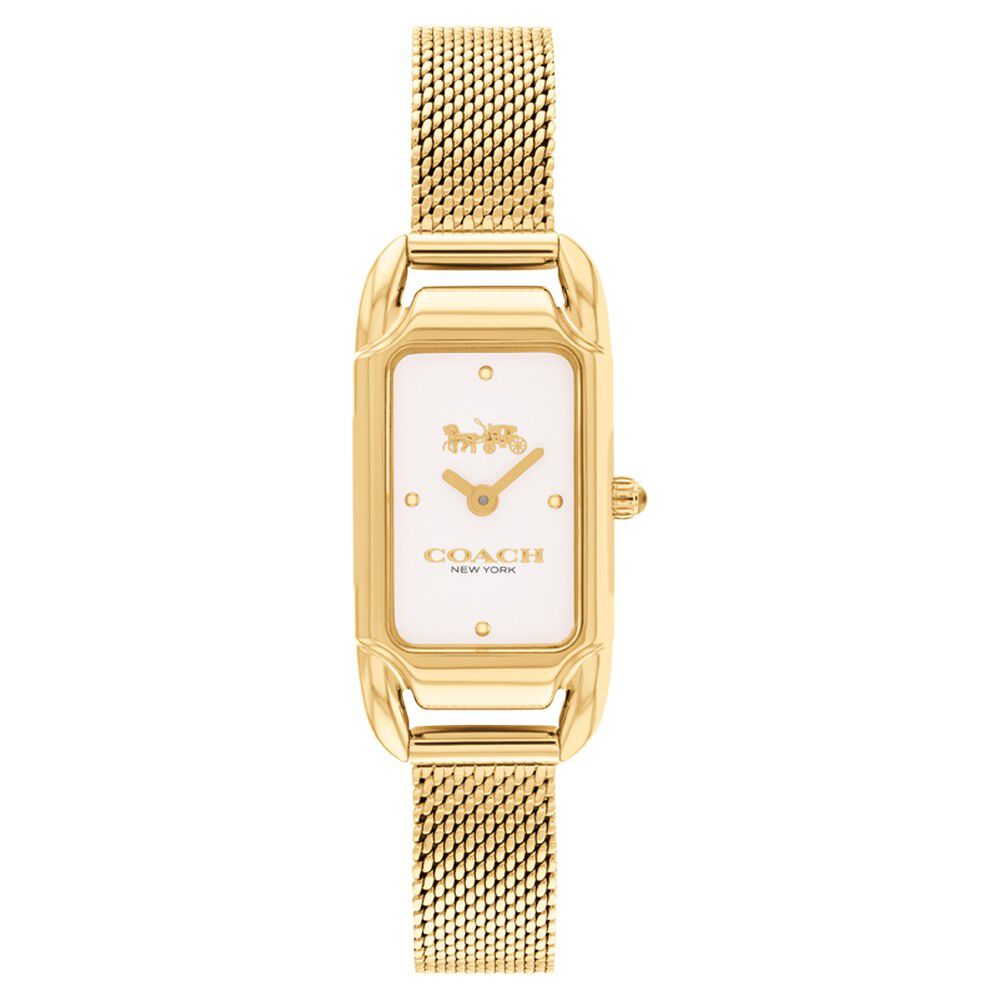 Silver coach watch sales