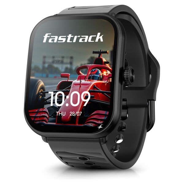 Fastrack MYND cm AMOLED Display, AI Watchface, Offline Voice  Commands, AI Chat, BT Calling IP68 Smartwatch