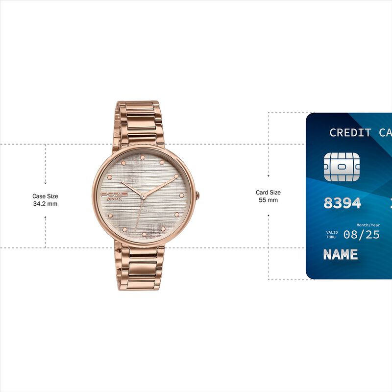Sonata Poze Quartz Analog White Dial Watch - Image 4