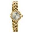 Poze Poze Quartz Analog Golden Dial Golden Metal Strap Watch For Women - image number 2