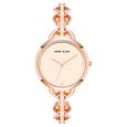 Anne Klein Quartz Analog Pink Dial Pink Metal Strap Watch For Women - image number 0