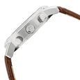 Tommy Hilfiger Multifunction Silver Dial Leather Strap Watch for Men - image number 2