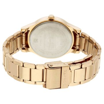 Sonata Blush Pink Dial Women Watch With Stainless Steel Strap