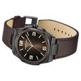 Kenneth Cole Quartz Analog Brown Dial Brown Leather Strap Watch for Men - image number 2
