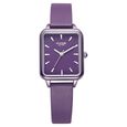 Poze by Sonata Quartz Analog Purple Dial PU Leather Strap Watch for Women - image number 0