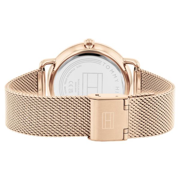 Tommy Hilfiger Quartz Multifunction Blue Stainless Steel Strap for Women - image number 2