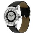 Sonata Quartz Analog Silver Dial Leather Strap Watch for Men - image number 1
