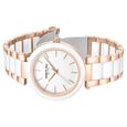 Kenneth Cole Quartz Analog White Dial White Stainless Steel & Ceramic Strap Watch For Women - image number 2