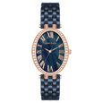 Anne Klein Quartz Analog Blue Dial Rose Gold With Blue Ceramic Strap Watch For Women - image number 0
