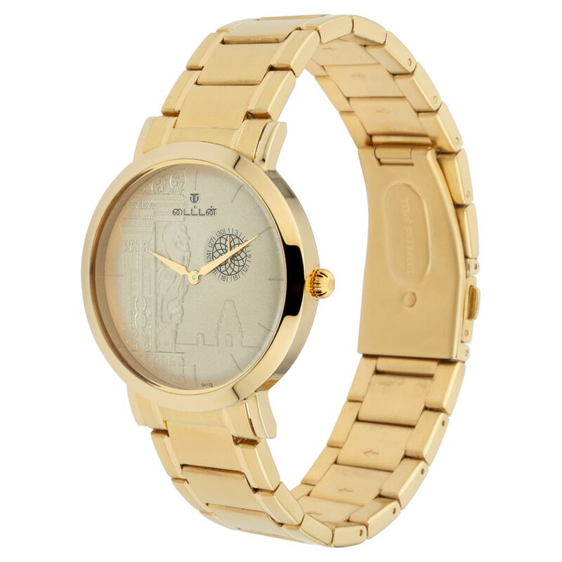 Www Tamil Titan Sex - Buy Online Titan Namma Tamil Nadu Off White Dial Analog Stainless Steel  Strap watch for Men - 1740ym01 | Titan