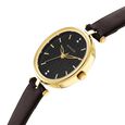 Sonata Classic Gold Brown Dial Leather Strap Watch for Women - image number 2