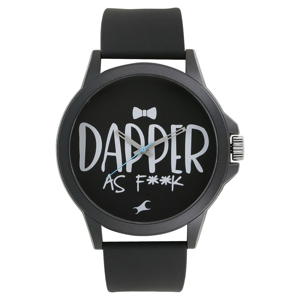 Fastrack rubber watch sales