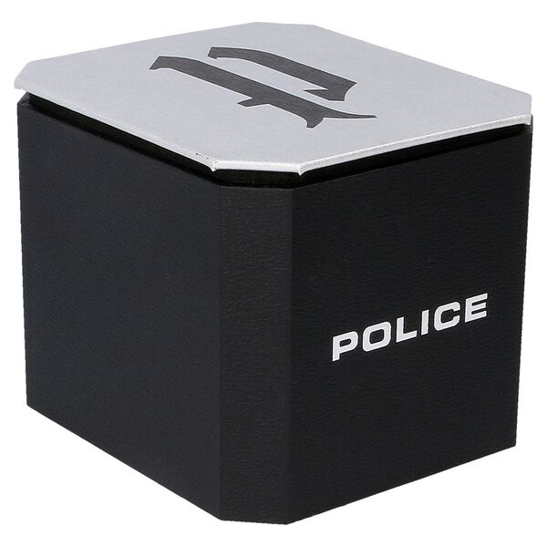 Police Quartz Analog Black Dial Leather Strap Watch for Men - image number 5