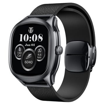 Titan EVOKE S Smartwatch with 1.7" AMOLED Display AI Chat Smart Glance Flush strap Transition Magnetic Precision Buckle