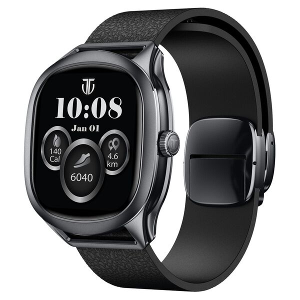 Titan EVOKE S Smartwatch with 1.7" AMOLED Display AI Chat Smart Glance Flush strap Transition Magnetic Precision Buckle - image number 0