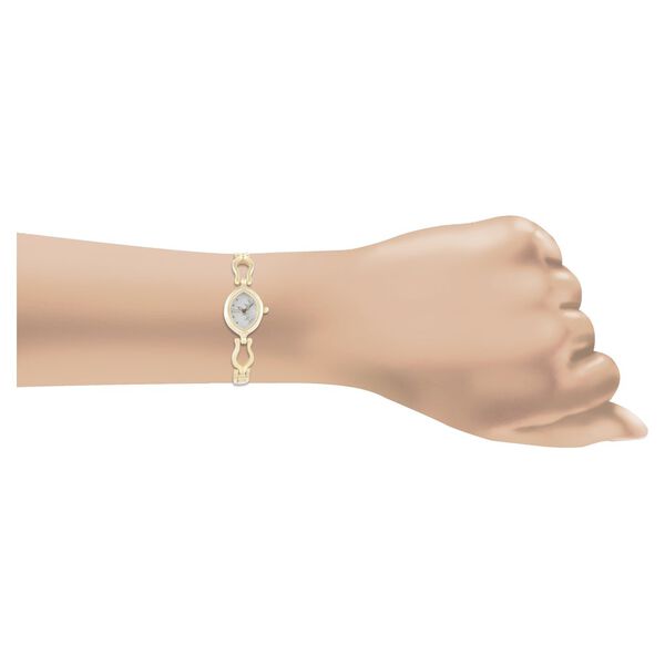 Titan Quartz Analog Silver Dial Stainless Steel Strap Watch for Women - image number 3