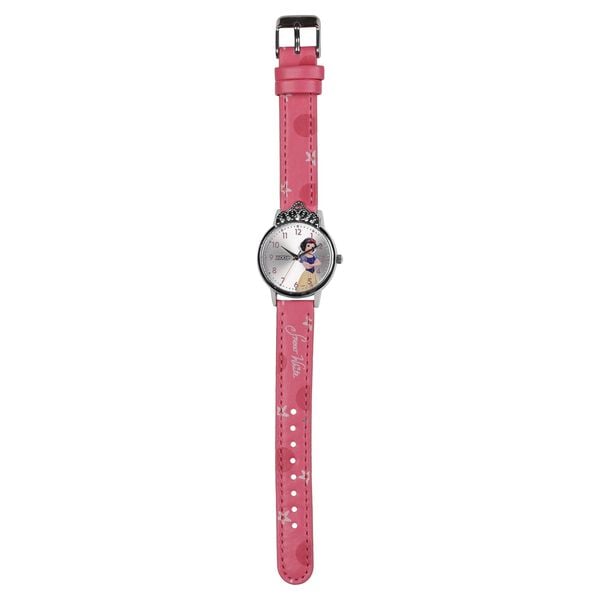 Zoop Disney Snow White Analog Watch with Silver Dial & Pink Strap for Girls Kids, from House of Titan - image number 4