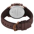 Fastrack Wild Quartz Chronograph Brown Dial Brown Silicone Strap Watch For Guys - image number 7