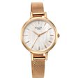 Titan Raga Power Pearls Quartz Analog Mother of Pearl Dial Rose Gold Metal Strap Watch For Women - image number 1