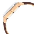 Titan Automatic Sectoral Black Dial Brown Leather Strap Watch for Men - image number 4