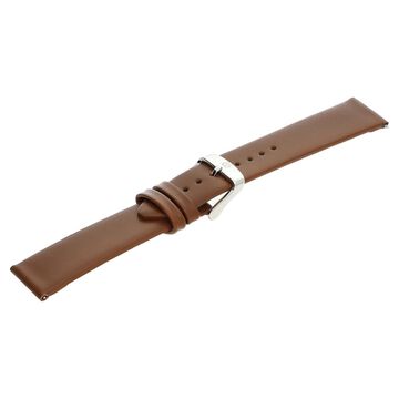 20 mm Brown Genuine Leather Strap for Men