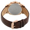 Titan Chrono Classic Brown Dial Chronograph Leather Strap watch for Men - image number 3