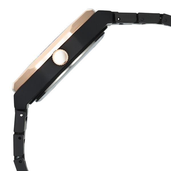Fastrack Vyb Hustler By Fastrack Quartz Analog Black Dial Black Metal Strap Watch For Guys - image number 5