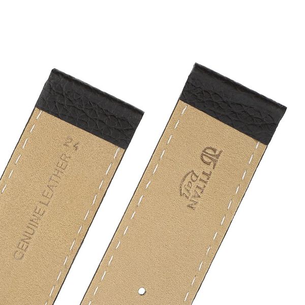 24 mm Brown Genuine Leather Straps for Men - image number 4
