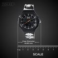 Zoop Naruto Ana-Digi Watch with Black Case and Black and White Multi Color Strap for Kids and Anime lovers, By Titan - image number 2