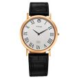 Titan Edge Quartz Analog White Dial Black Leather Strap Watch For Men - image number 0