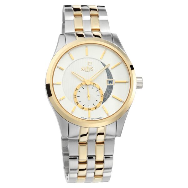 Xylys Offsets Swiss Analog Stainless Steel Silver Dial Watch for Men - image number 1
