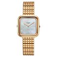 Titan Raga Glimmers Quartz Analog Mother of Pearl Dial Rose Gold Metal Strap Watch For Women - image number 1