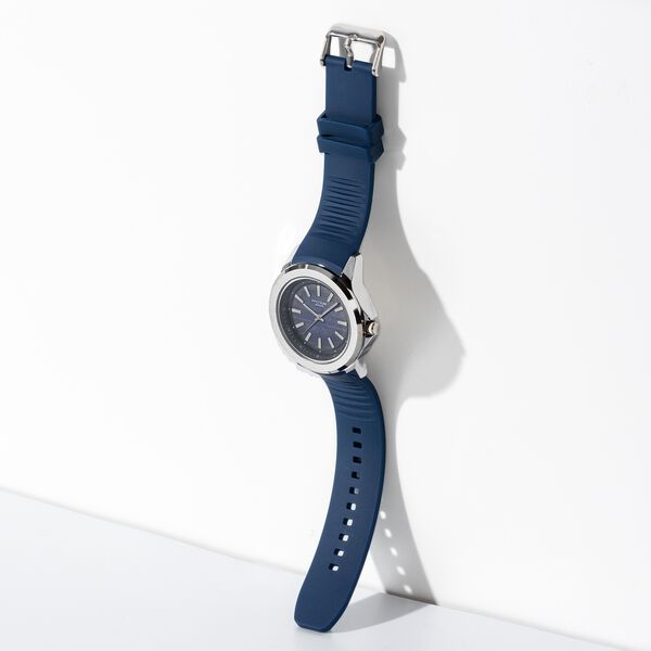 Sonata Poze Quartz Analog Blue Dial Plastic Strap Watch For Men - image number 0