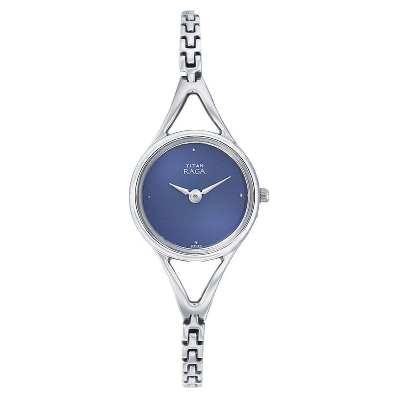 Titan Quartz Analog Blue Dial Watch for Women - image number 0