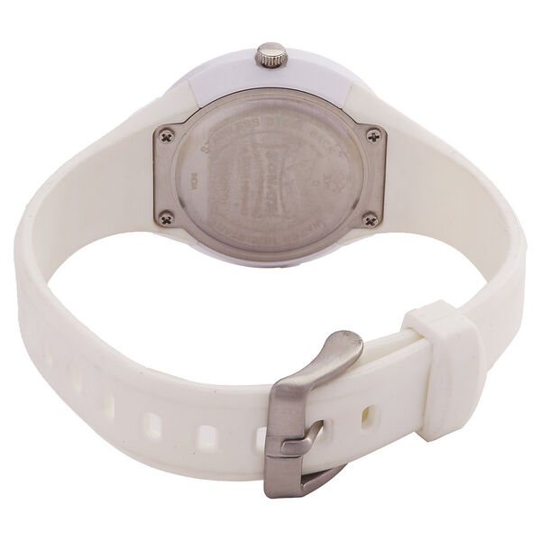 SF Quartz Analog Mother of Pearl Dial Fabric Strap Watch for Women - image number 2