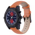 Fastrack Modular Quartz Analog Blue Dial Leather Strap Watch for Guys - image number 2