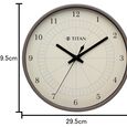Titan Classic Wall Clock Quartz Analog Grey Dial Wall Clock - image number 5