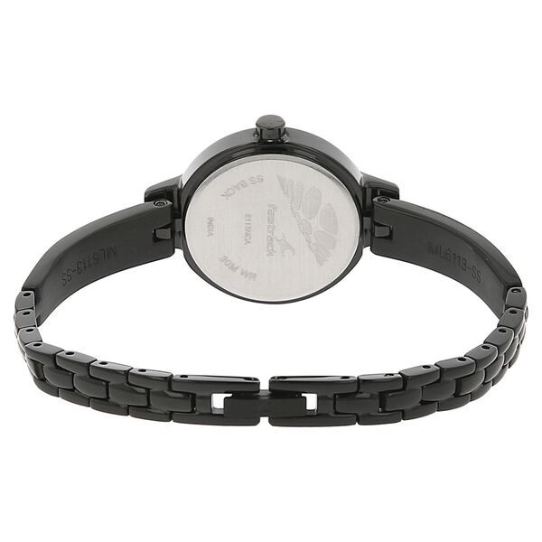 Fastrack Quartz Analog Black Dial Stainless Steel Strap Watch for Girls - image number 3