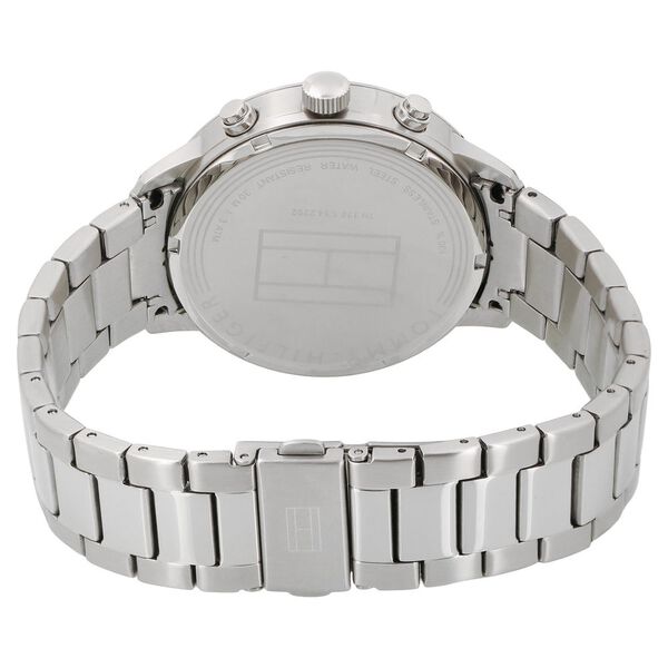 Tommy Hilfiger Quartz Multifunction Black Dial Metal Strap Watch for Men - image number 3