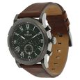 Titan Quartz Analog with Date Green Dial Leather Strap Watch for Men - image number 1