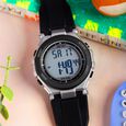Zoop Digital Watch with Silver Case, Digital Dial & Black Strap for Boys Kids, from House of Titan - image number 0