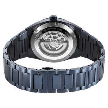 Titan Nexus Skeletal Automatic Analog with Blue Dial Blue Stainless Steel Strap Watch for Men