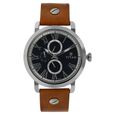 Titan Quartz Multifunction Blue Dial Leather Strap Watch for Men - image number 0