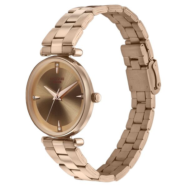Sonata Poze Quartz Analog Rose Gold dial Metal Strap Watch for Women - image number 2