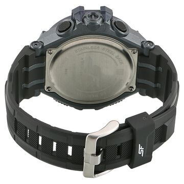SF Super Fibre Digital Dial Plastic Strap Watch for Men